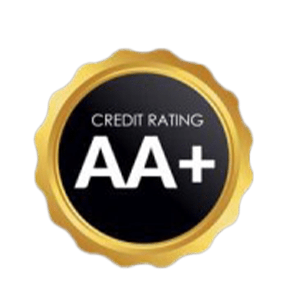 AA+ credit rating